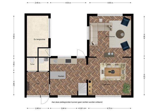 Floorplan - Graafjansdijk B 160, 4554 LD Westdorpe